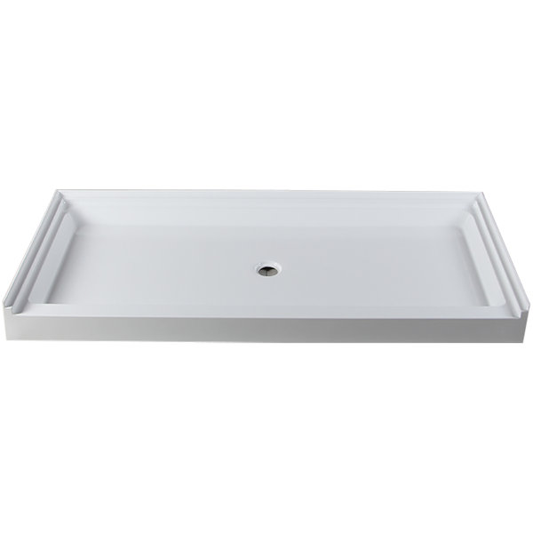 Westbrass 72" W x 36" D Single Threshold Shower Base Wayfair